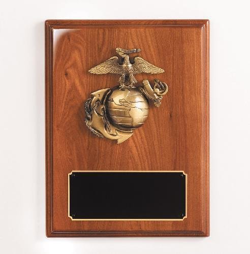 Walnut Piano Finish Marine Plaque