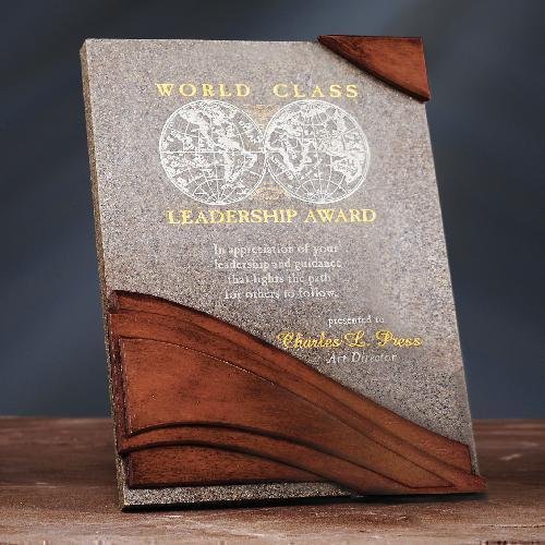 Wave Moonstone Plaque