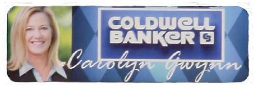 White Aluminum Name Badge