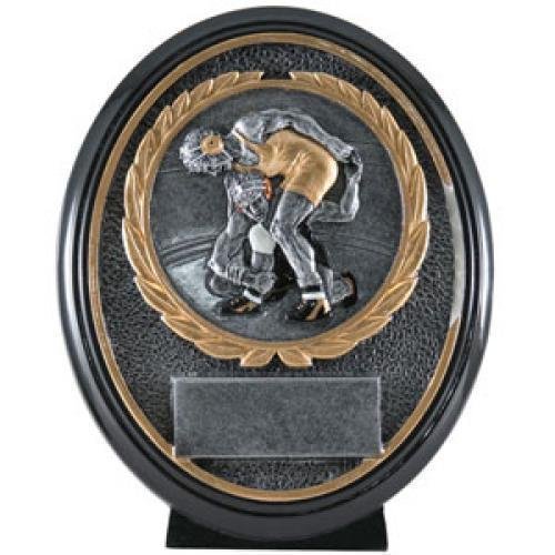 Wrestling Resin Oval