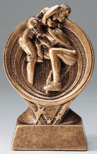 Wrestling Resin Trophy